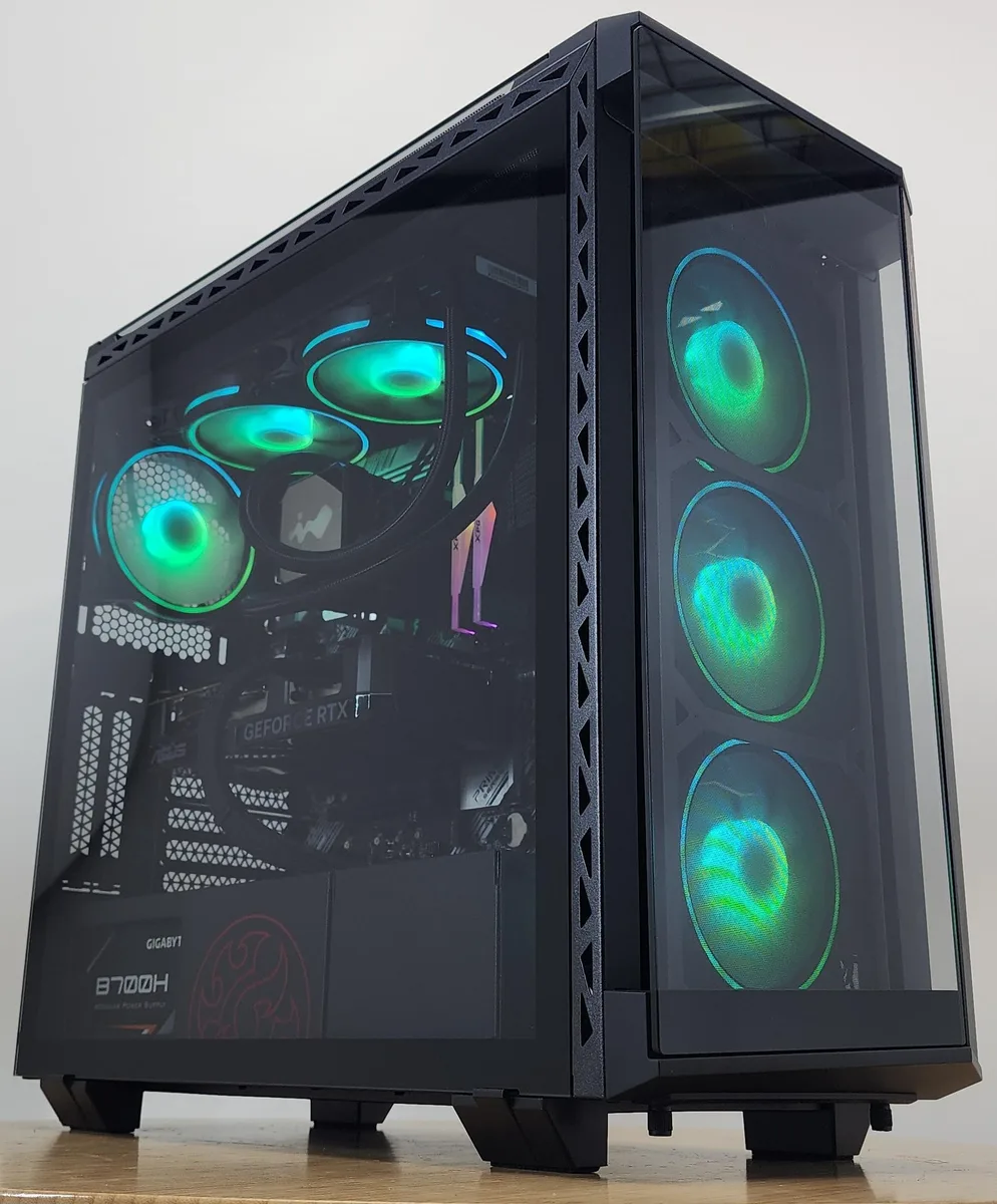 Custom Custom Gaming PC Ryzen 9 5950X 16GB DDR4 1TB RTX 4060 Ti 240mm AIO BATTLECRUISER — product photo