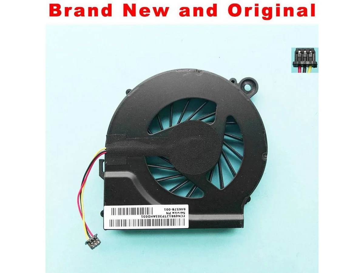 Fans Fans CPU Fan HP Pavilion G7 G6 G4 G4T G6T G7T G7-1000 Compaq CQ42 G42 G62 G56 646578-001 643364-001 — product photo