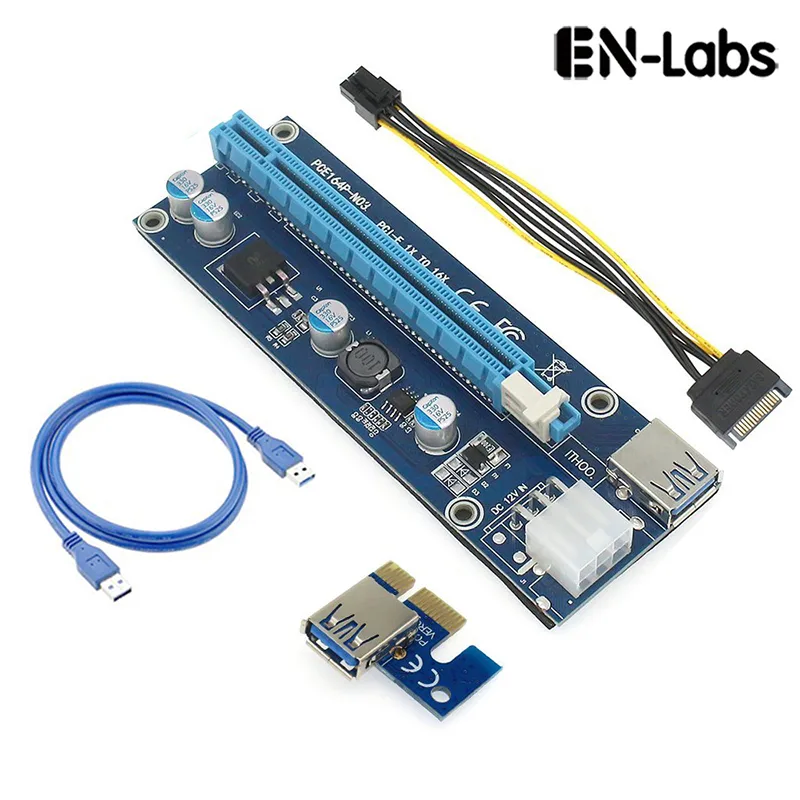 EN-Labs EN-Labs 009S PCIe 1x to 16x expansion card — product photo