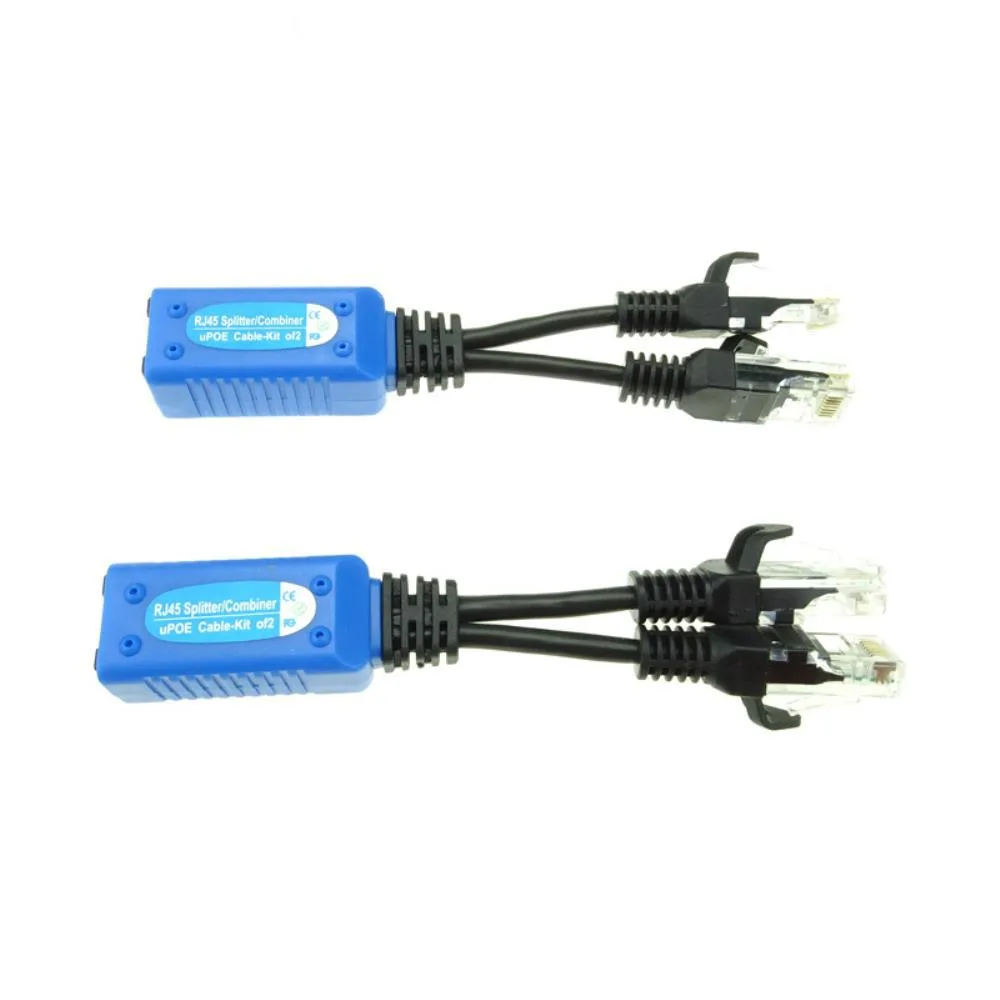 Ruth's sister Ruth's sister uPOE cable RJ45 injector splitter 18cm — product photo