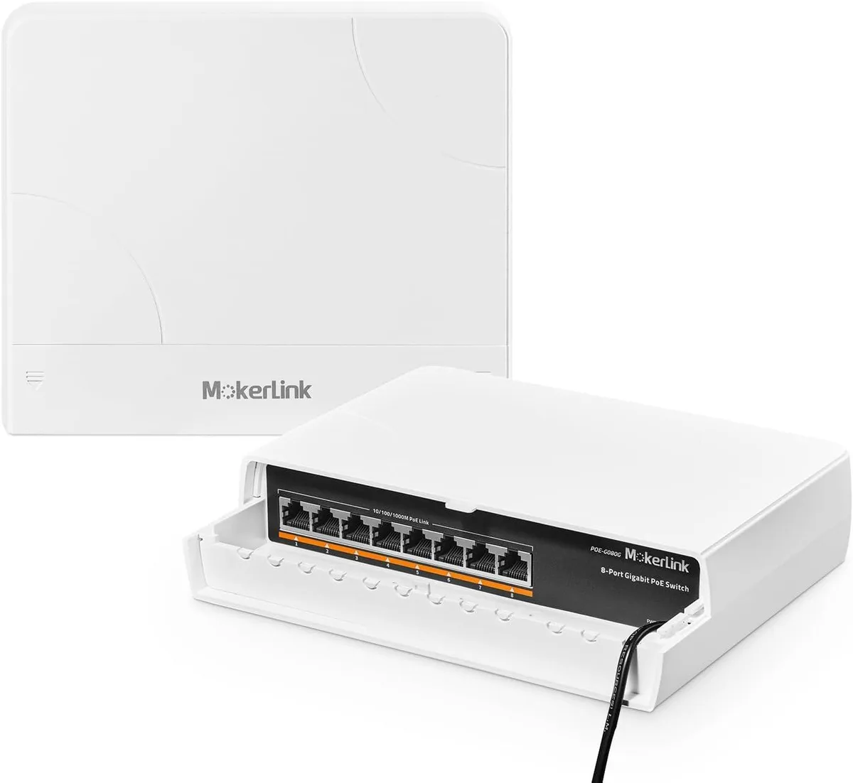 BFKK BFKK 8 Port Outdoor Gigabit PoE Switch 120W — product photo