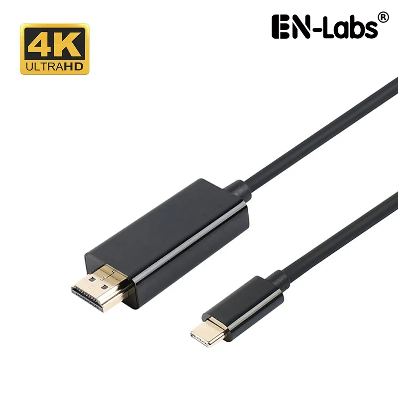 EN-Labs EN-Labs USB-C to HDMI 4K Cable 6ft Black — product photo