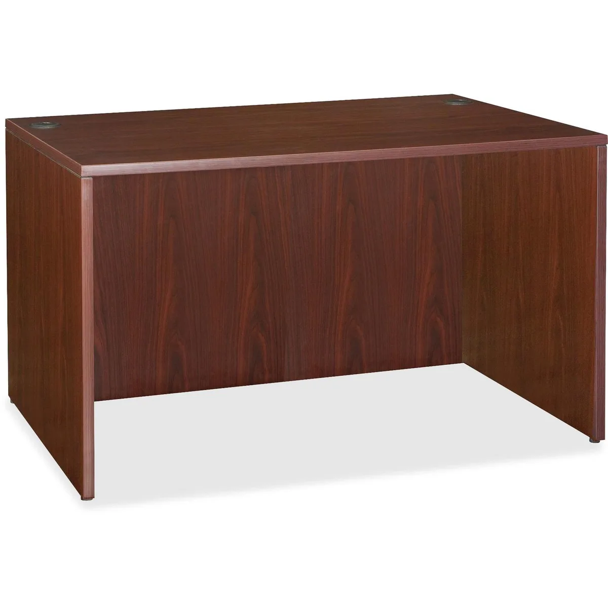 Lorell Lorell 69375 Rectangular Desk Shell 48x24 Mahogany office furniture — product photo