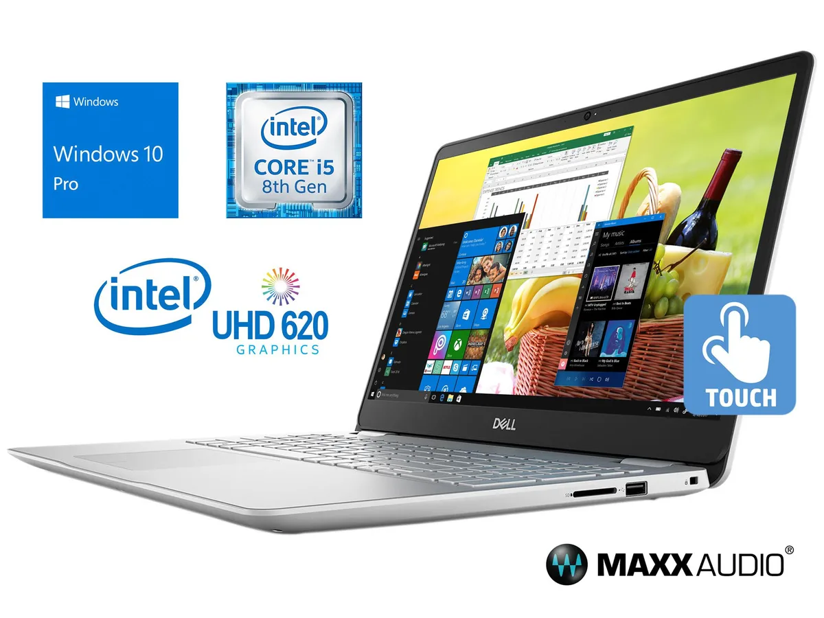DELL DELL 5584 laptop i5-8265U 8GB 512GB NVMe 15.6" FHD Touch — product photo