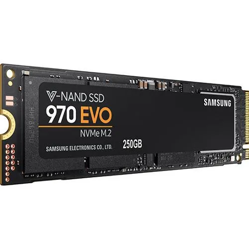 SAMSUNG SAMSUNG 970 EVO M.2 2280 250GB NVMe internal SSD MZ-V7E250E — product photo