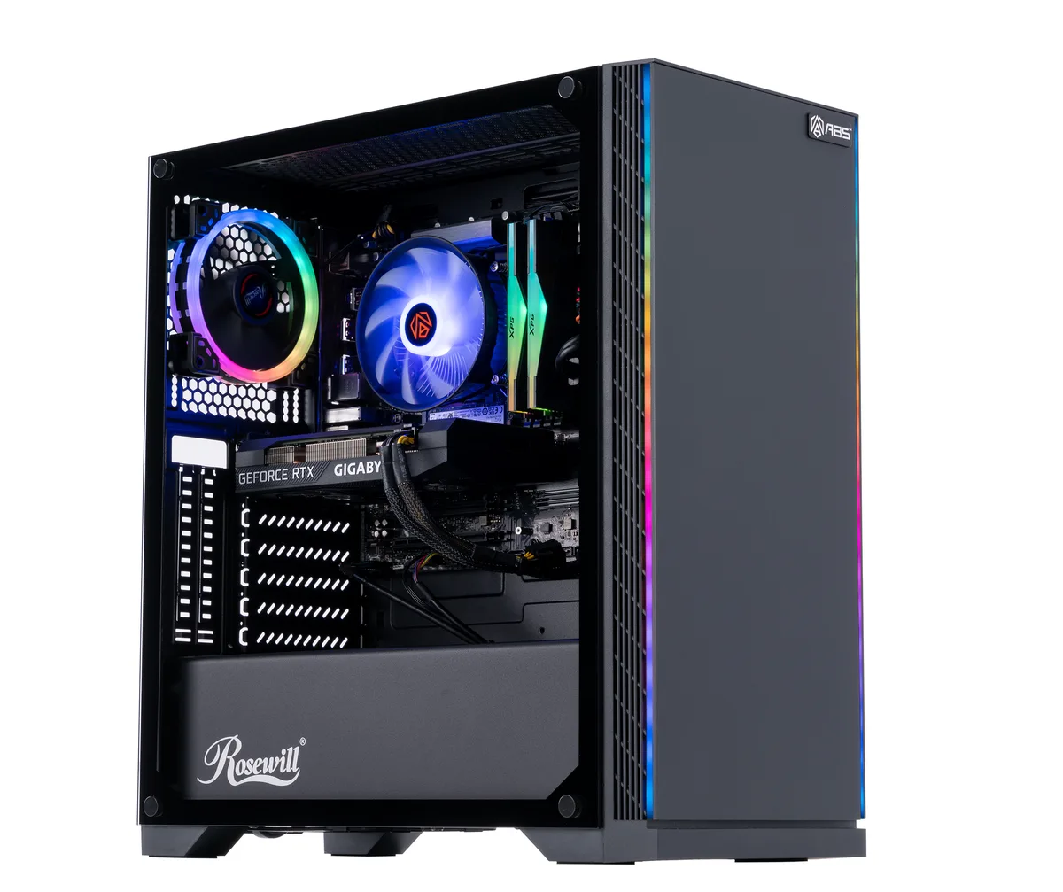 ABS ABS AMZIC124306 gaming PC i5-12400F RTX 3060 16GB 1TB NVMe — product photo