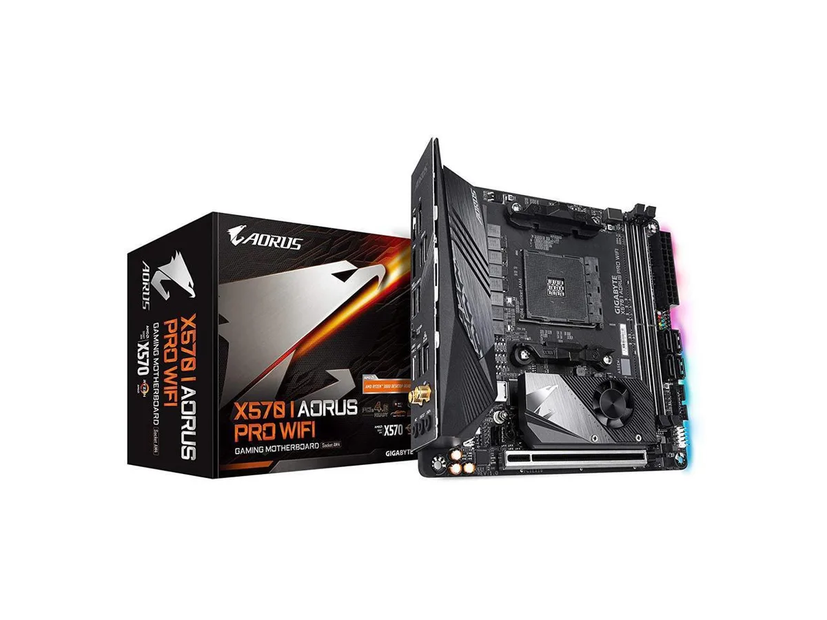 GIGABYTE GIGABYTE X570 I AORUS Pro Wi-Fi AM4 ITX AMD motherboard — product photo