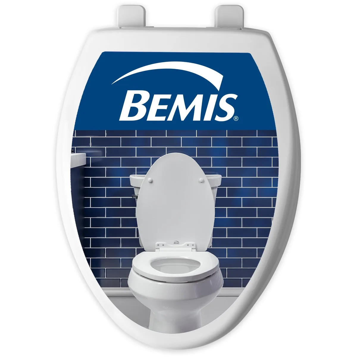  Bemis 170 elongated toilet seat white — product photo