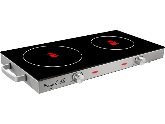 MegaChef MegaChef MC-6200IC Ceramic Infrared Double Cooktop 25x12 specialty appliance — product photo