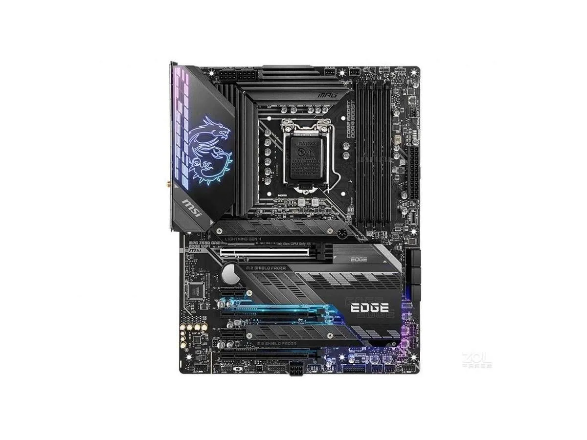MSI MSI MPG Z590 GAMING EDGE WIFI Intel motherboard — product photo