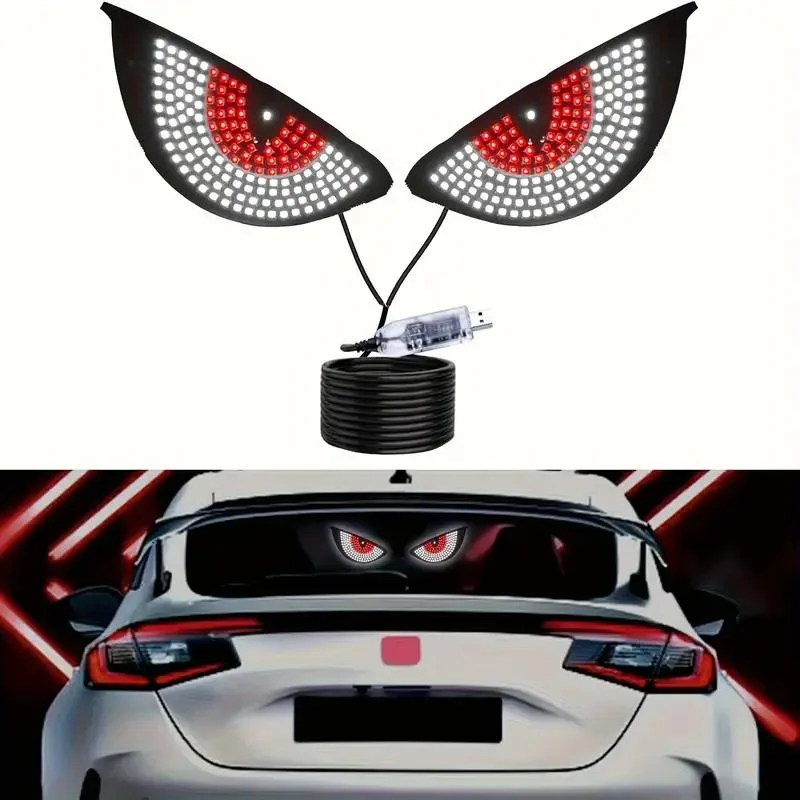 Amblive Amblive Devil Eye LED Car Light Red USB-Powered — product photo