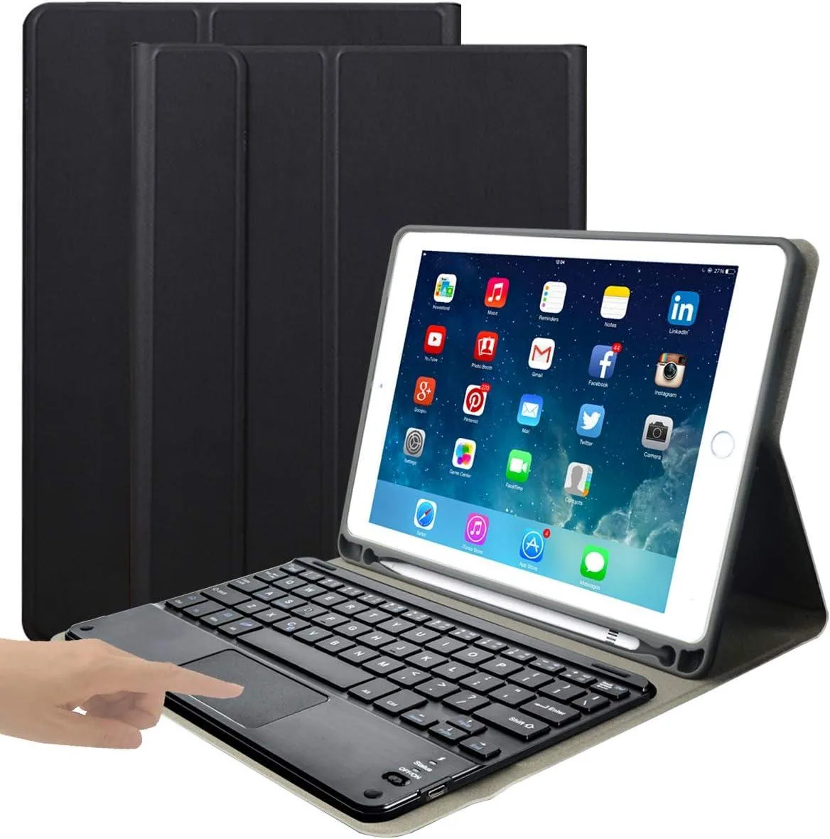 Werleo Werleo Keyboard Case for iPad Mini 5 4 3 2 1 Black — product photo