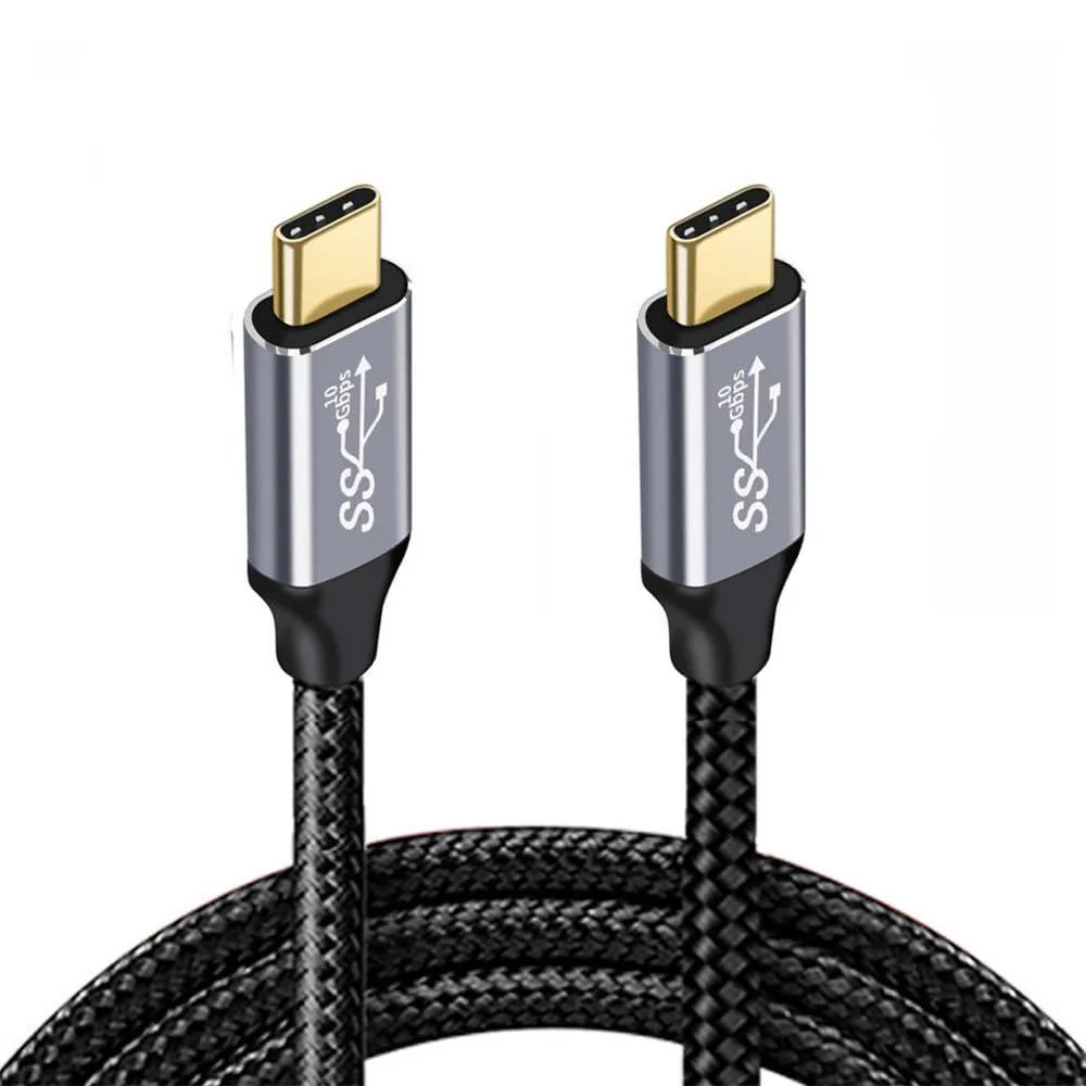 LORDWORLD LORDWORLD USB-C Male to Male Cable 200cm 10Gbps 100W — product photo