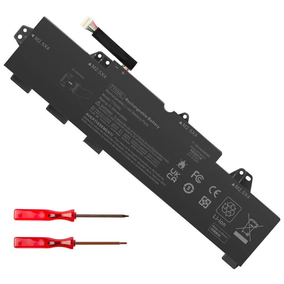 HP HP 11.55V 56W 3-Cell Battery for EliteBook 850 G5 G6 755 G5 ZBook 15U G5 — product photo
