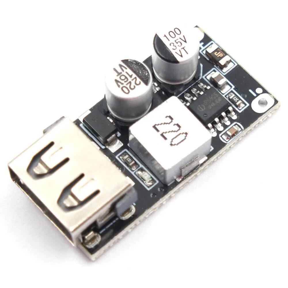 JacobsParts Inc. JacobsParts Inc. 24W USB QC 3.0 Step-Down Buck Module 12-24V DC Input — product photo