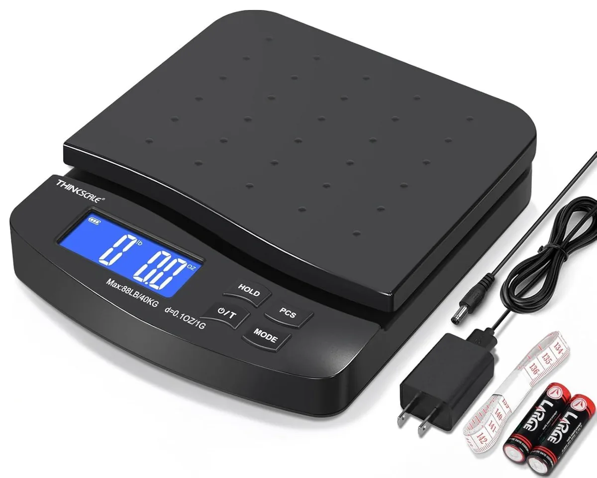 Humanscale TK-S2-BLK 88 lb Digital Shipping Scale — product photo