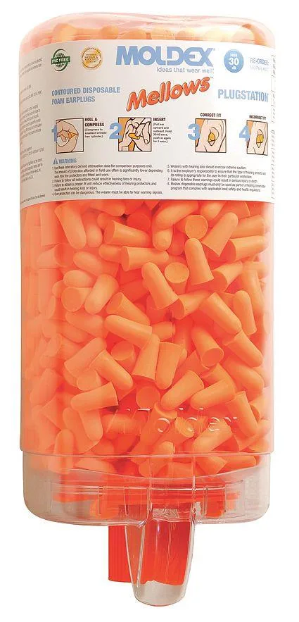 Moldex Moldex 6847 Ear Plugs 30dB Uncorded 500 Pairs Personal Protective Equipment — product photo