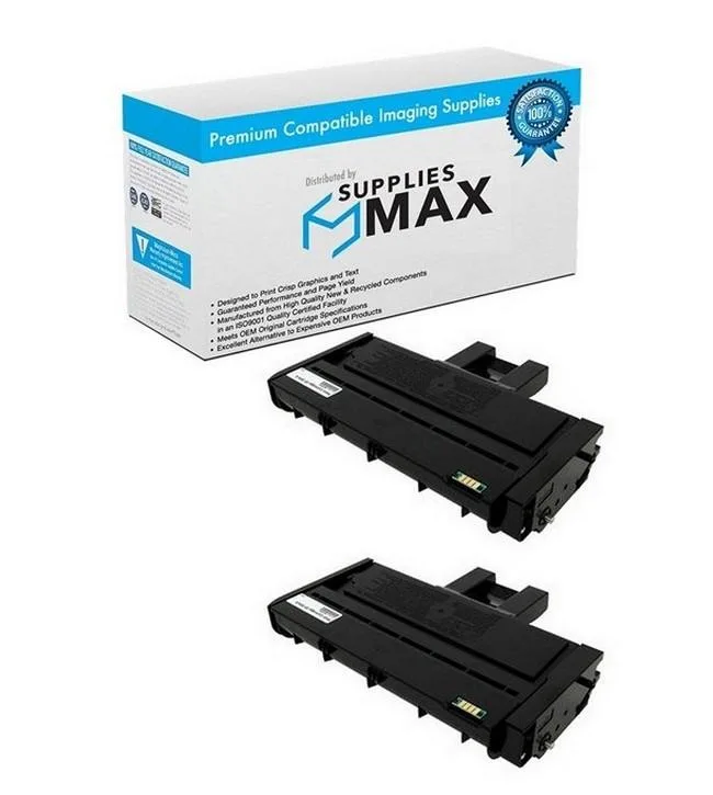 SuppliesMax SuppliesMax 407258 2-pack black toner cartridge 2600 pages — product photo