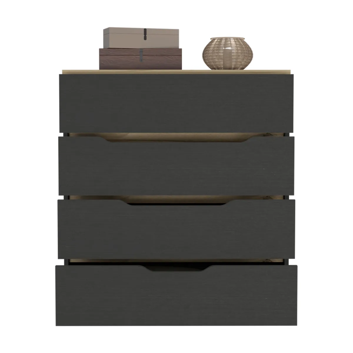 FM FURNITURE FM FURNITURE California Drawer Dresser 3 Drawers Superior Top 78.92 kg — product photo