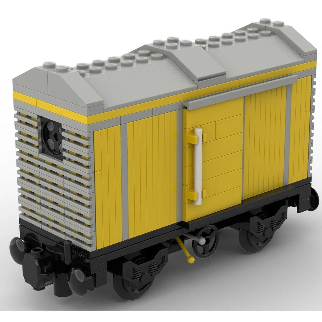 ZITIANYOUBUILD ZITIANYOUBUILD MOC-86518 Box Car Train Wagon 258 Parts — product photo
