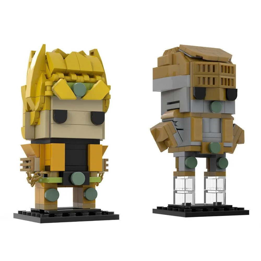 ZITIANYOUBUILD ZITIANYOUBUILD DIO &amp; The World Character 337 Pieces Educational Building Set — product photo