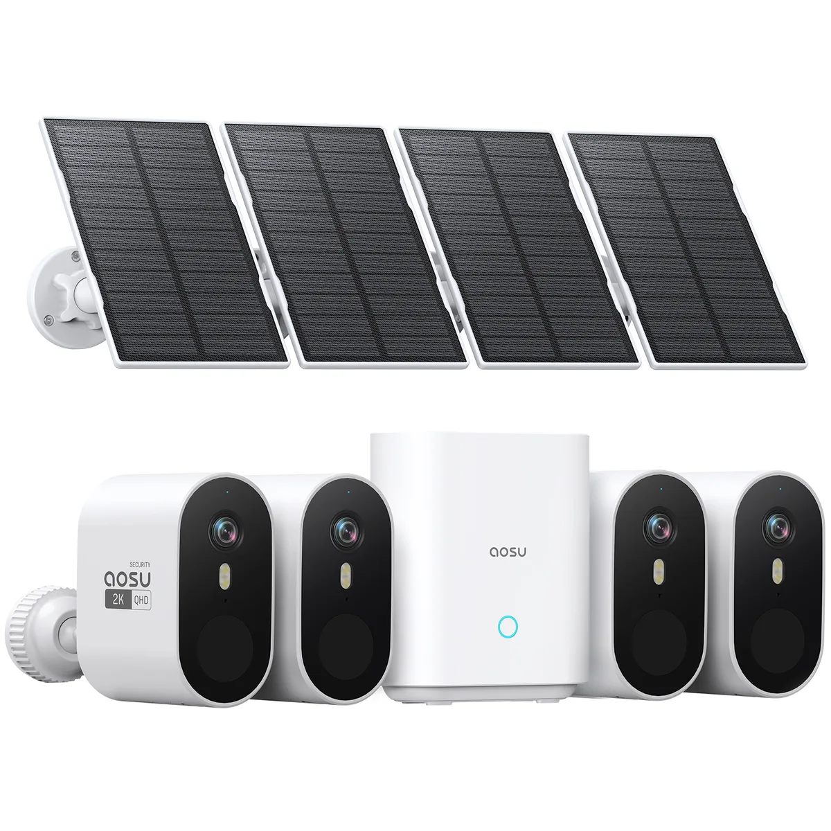 AOSU AOSU C7P-4H 4-Channel 2048x1536 32GB Surveillance Security System — product photo