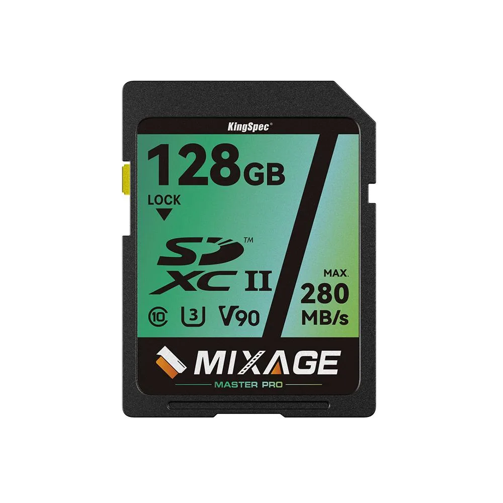MIXAGE MIXAGE MS206128 128GB memory card — product photo
