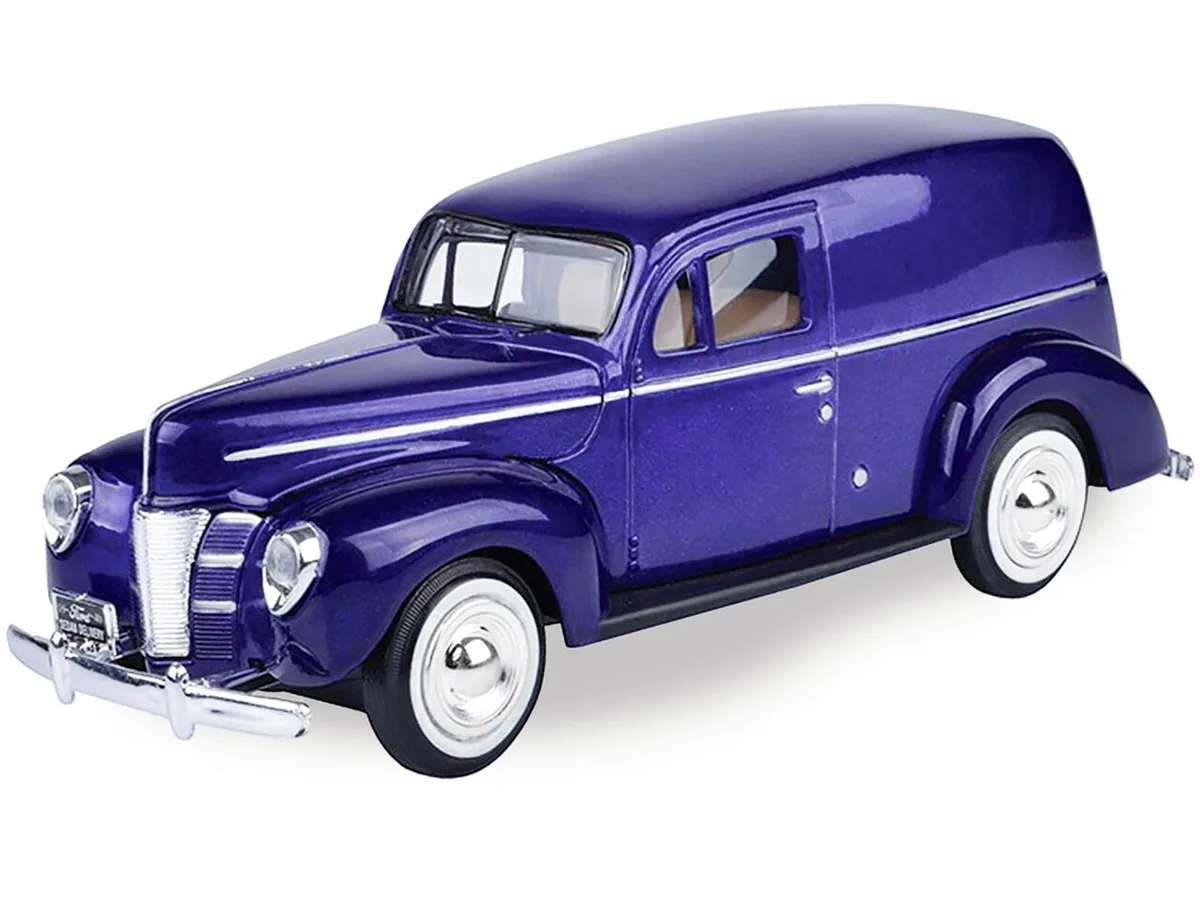 MOTORMAX MOTORMAX 1940 Ford Sedan Delivery Purple Metallic 1/24 Diecast Vehicle — product photo
