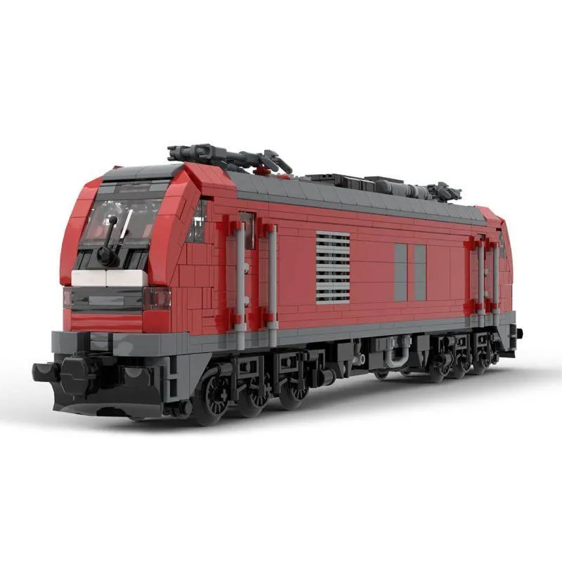 ZITIANYOUBUILD ZITIANYOUBUILD MOC-108758 Rail Transit Trains 1272 Parts — product photo