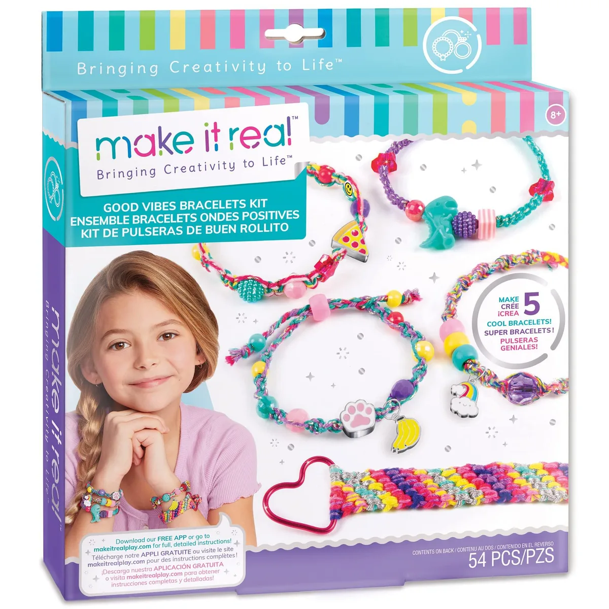 Make It Real Make It Real Good Vibes Bracelet Kit MIR1316 — product photo