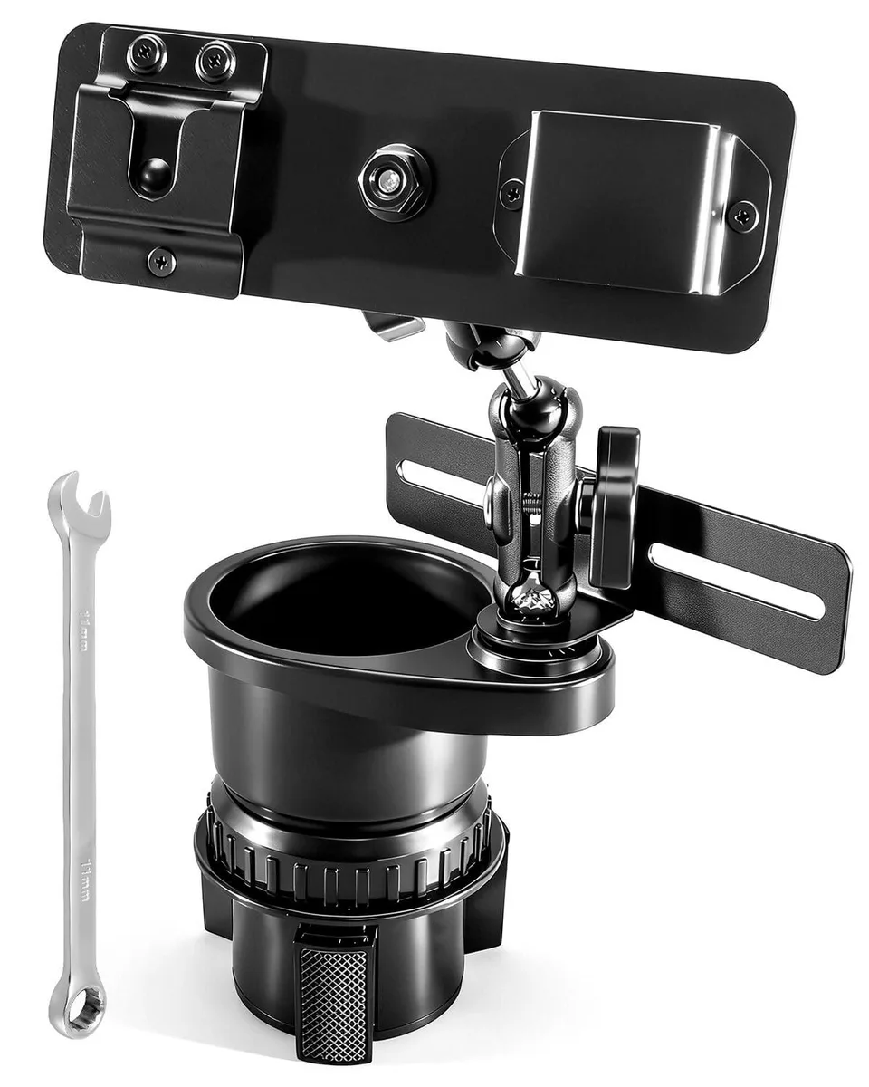 Bipra Bipra Universal Cup Holder Expander Mount 2.6-3.5In — product photo