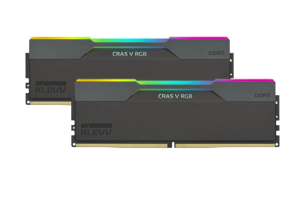 KLEVV KLEVV KD5BGUA80-60A300G 64GB (2×32GB) DDR5 6000 CL30 desktop RAM — product photo