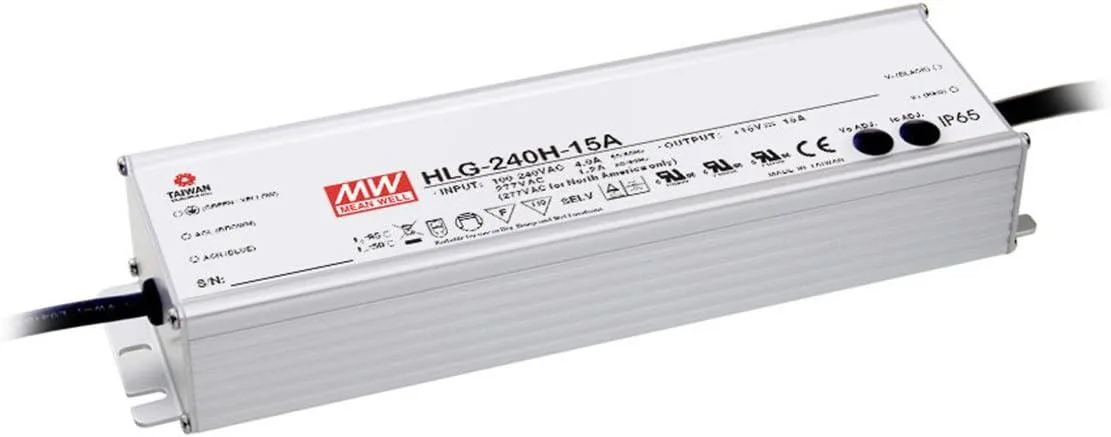 Mean Well Mean Well HLG-240H-24A 240W 24V 10A Power Supply — product photo
