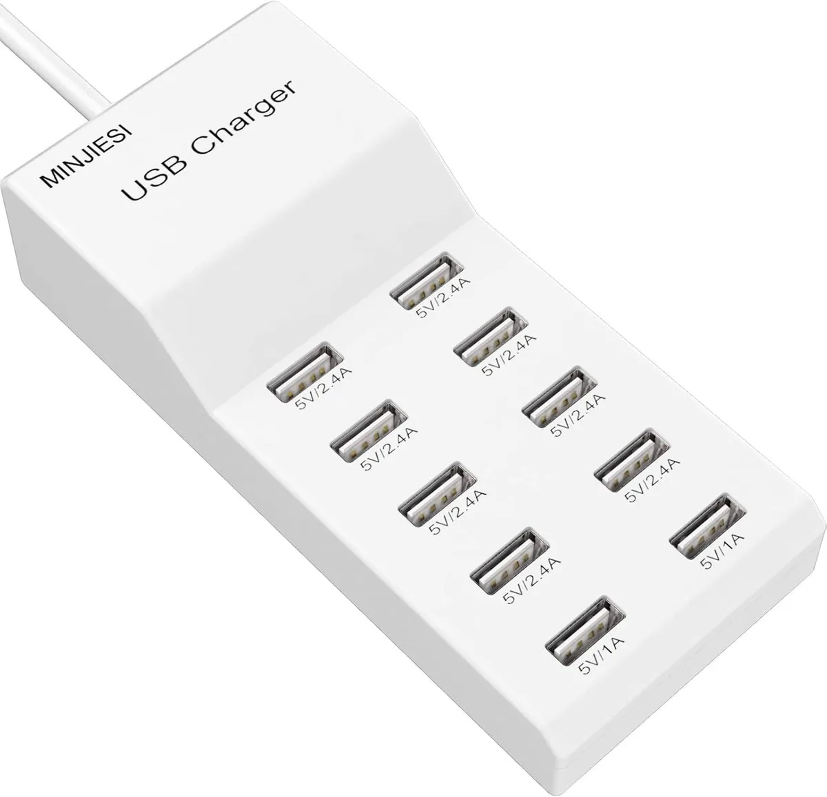 Mydours Mydours 50W 10-port USB charger — product photo
