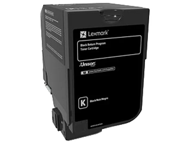 Lexmark Lexmark 74C00KG Black Toner Cartridge 3000 Pages — product photo