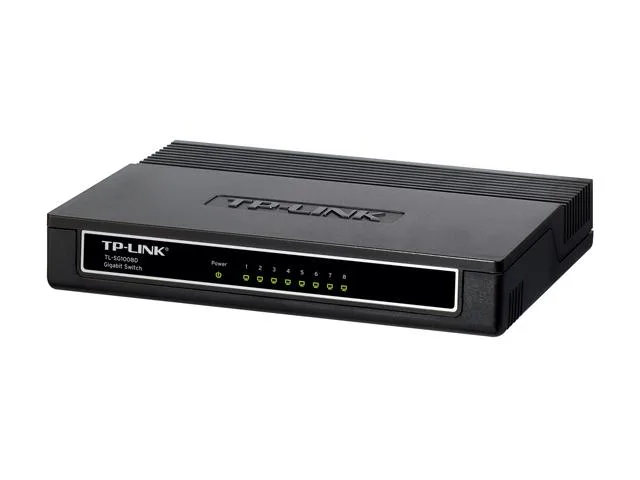 TP-LINK USA CORPORATION TP-LINK USA CORPORATION TL-SG1008D 8-port Gigabit network switch — product photo