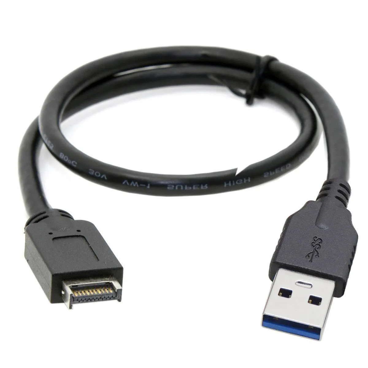 LORDWORLD LORDWORLD USB 3.0 to USB 3.1 Type E Front Panel Header Extension Cable 50cm — product photo