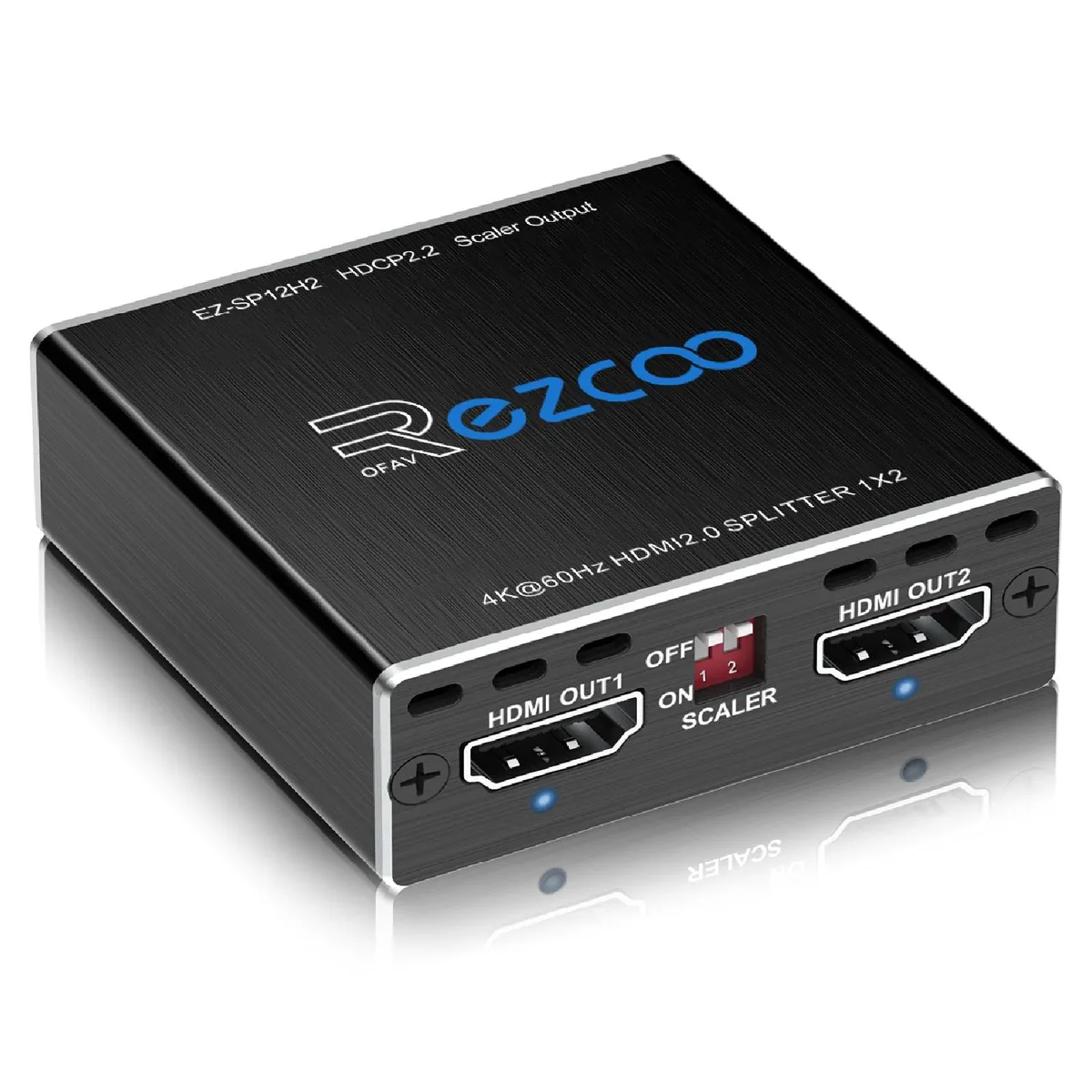 EZCOO EZ-SP12H2 1x2 4K HDMI Splitter — product photo