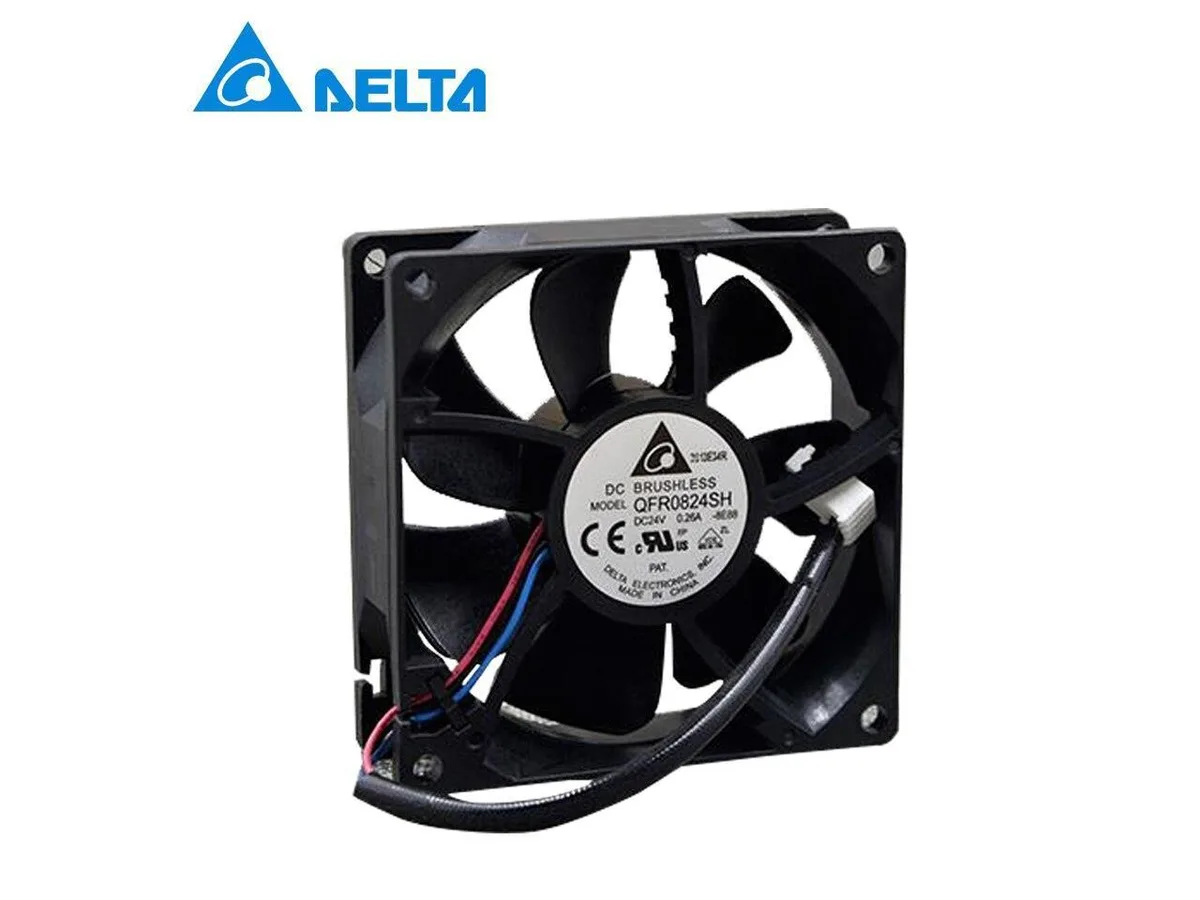 Fans Fans QFR0824SH 80 mm 24 V 0.26 A 4300 RPM case fan — product photo