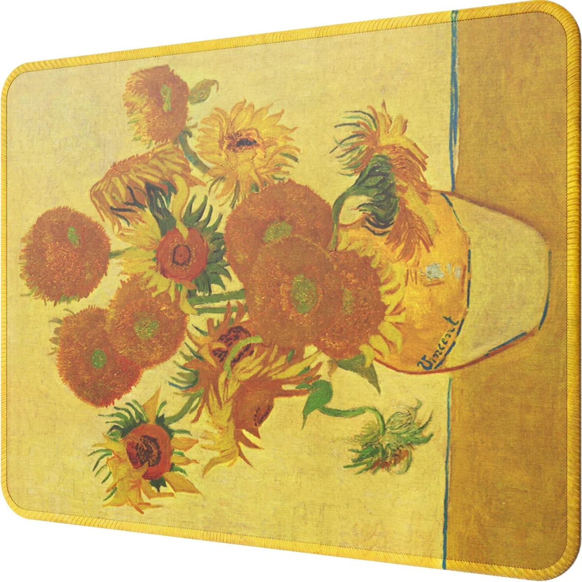 KEHIPI KEHIPI Sunflower mouse pad 11.0 x 8.5 in 3mm — product photo