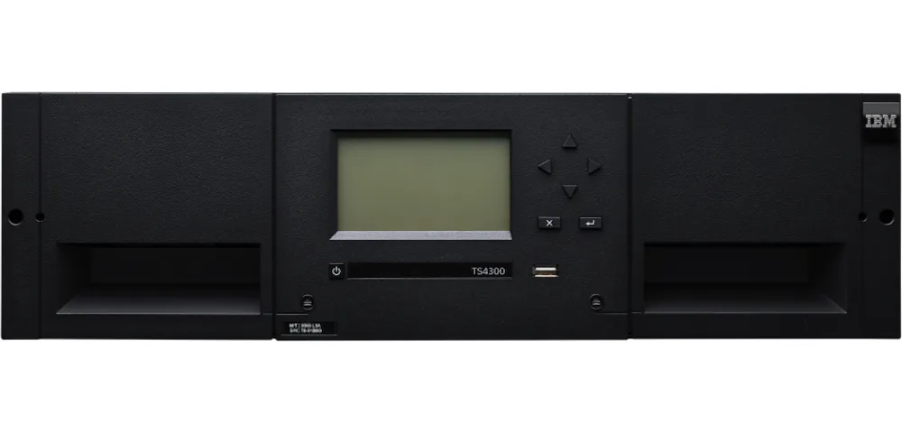 IBM IBM TS4300 40S 2xLTO9 40-slot 2U tape library — product photo