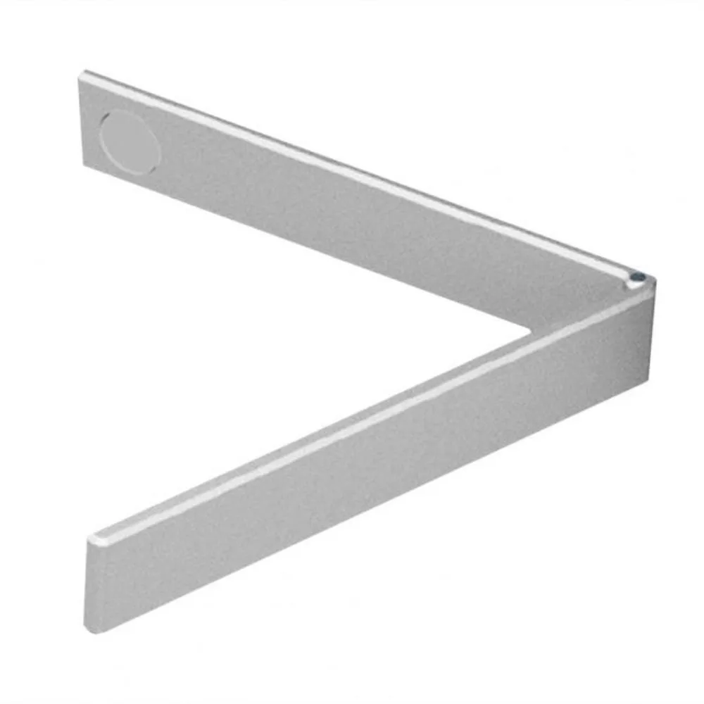 Ruth's sister Ruth's sister Phone Holder Aluminum Alloy L-shaped 5.8cm x 1cm x 0.4cm — product photo