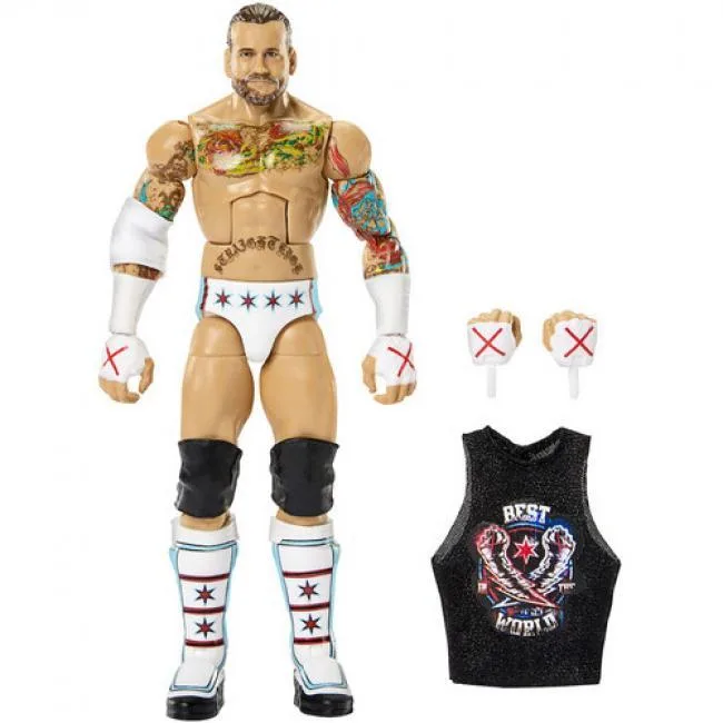 WWE WWE JHT46 CM Punk Elite Collection 6in Action Figure — product photo