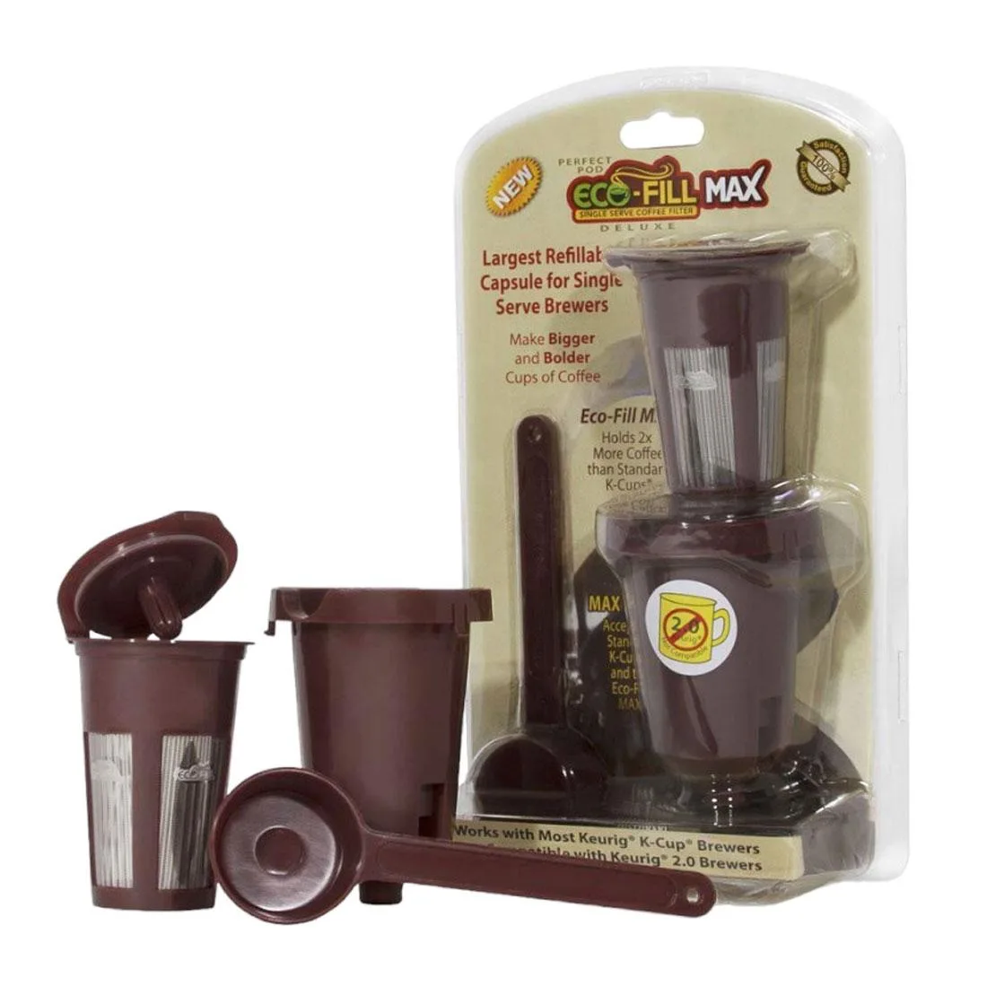 TVTime Direct TVTime Direct K09051 Coffee Filter Brown — product photo