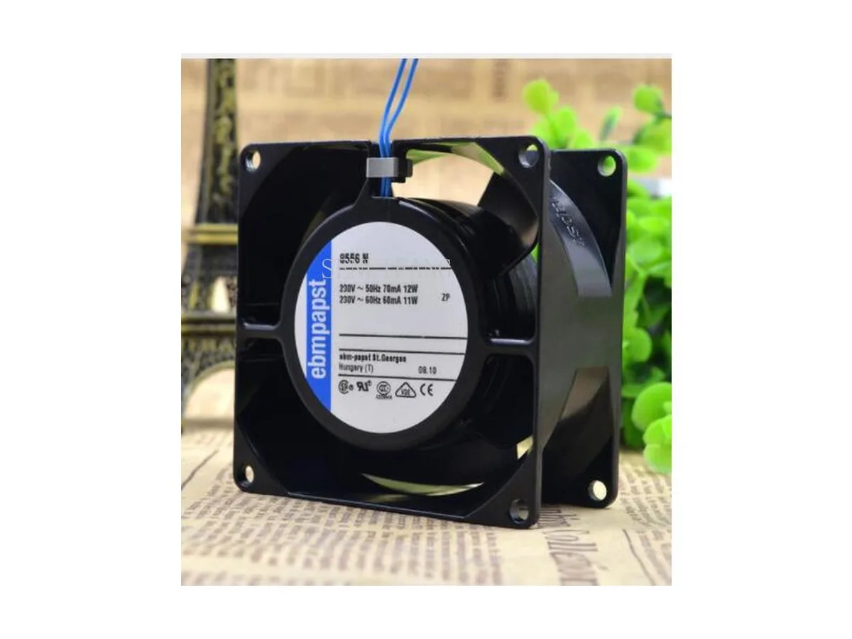 Fans Fans 8556 n AC 230V 8038 full metal high temperature resistant case fan — product photo