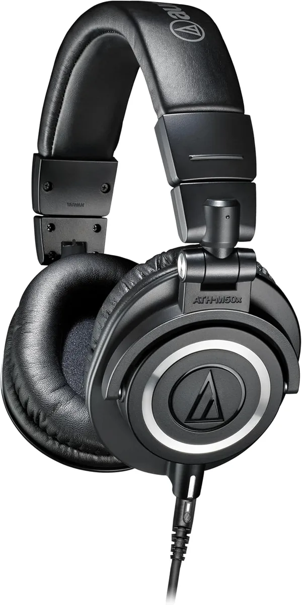 Audio-Technica Audio-Technica ATH-M50X 45mm studio headphones, black — product photo