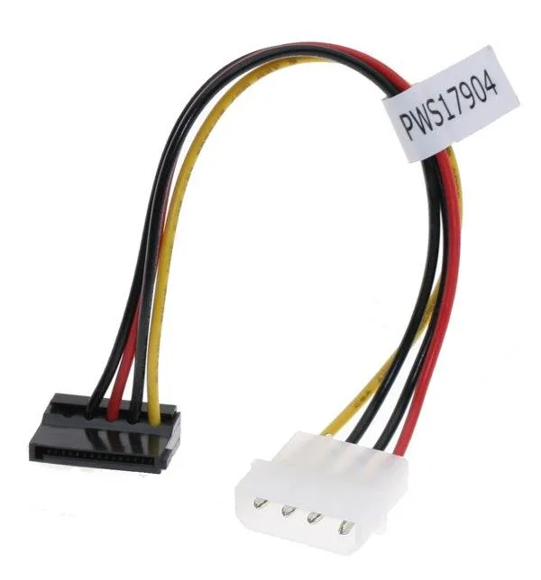 SATAGear SATAGear 15-Pin SATA to 4-Pin Molex Power Adapter Cable — product photo