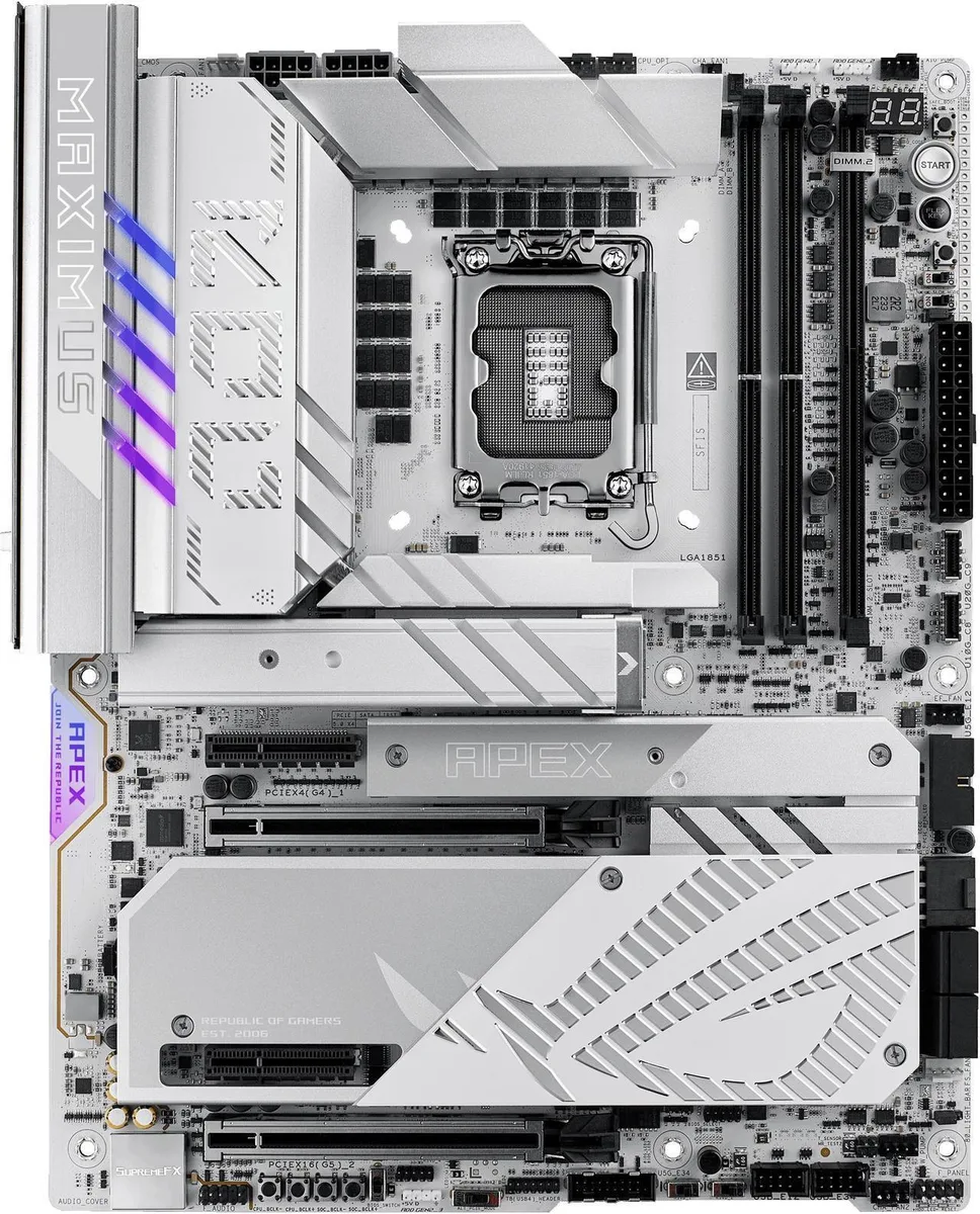 ASUS ASUS ROG MAXIMUS Z890 APEX LGA 1851 ATX Intel Motherboard — product photo