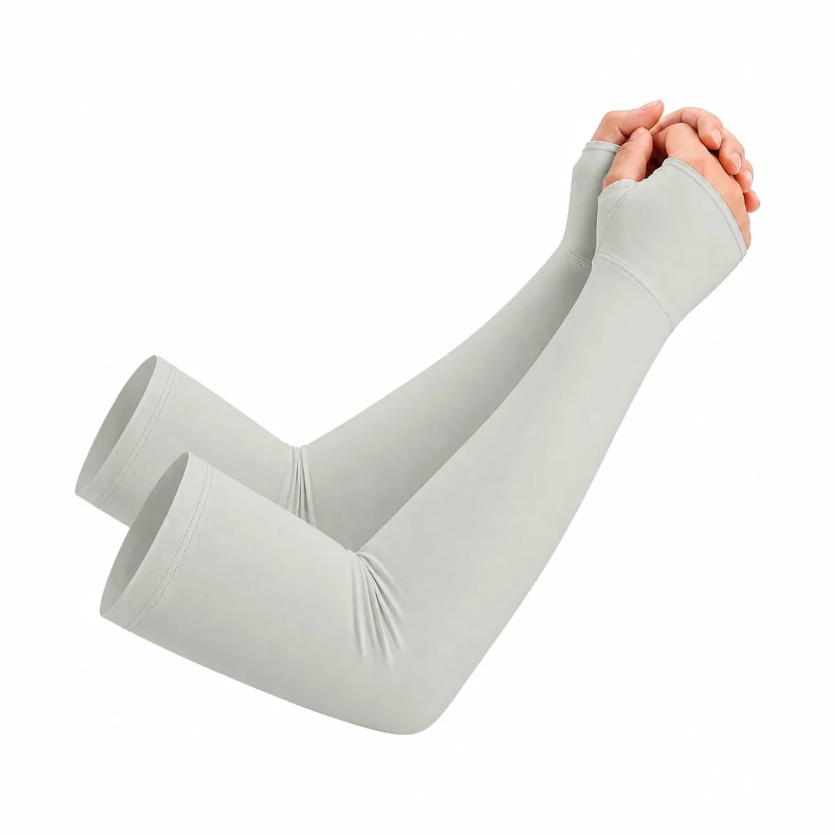  netdraw Bamboo Viscose Arm Sleeves UPF 50+ Pastel Sage Large/X-Large — product photo