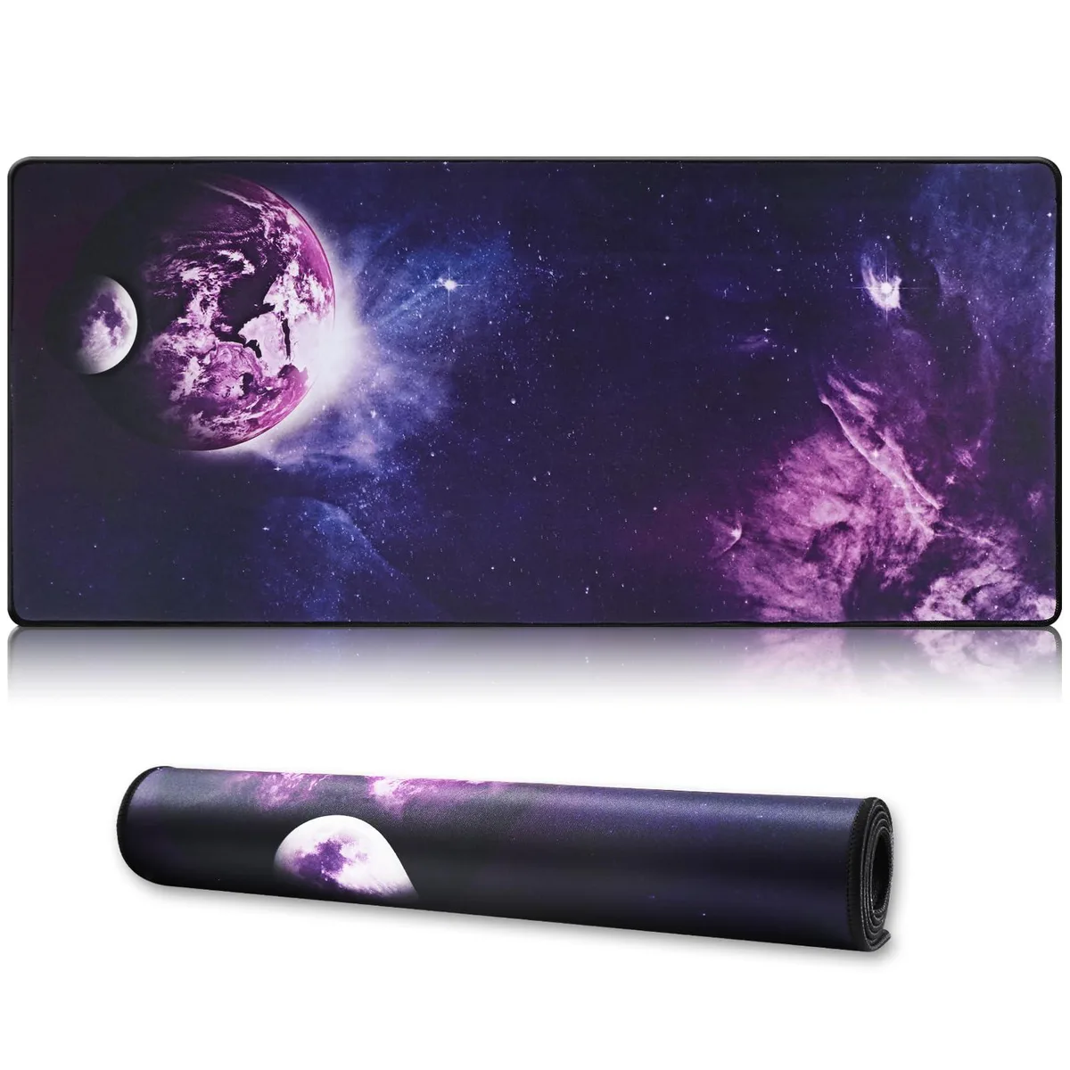 KEHIPI KEHIPI XXL Mouse Pad Sky Planet 35.4x15.7x0.1in — product photo